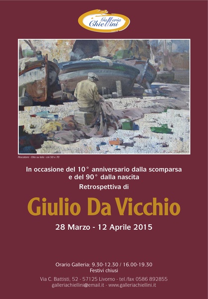 GIULIO DA VICCHIO in mostra a Livorno